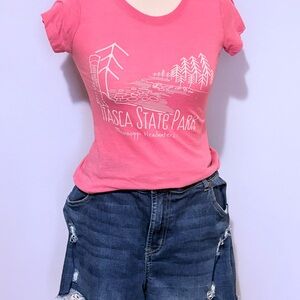 Blue 84 Pink Graphic Tee